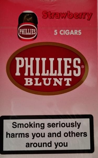 Phillies Blunt Erdbeere/Strawberry 5 Zigarren